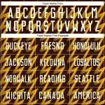 Maglia da calcio personalizzata con stampa a sublimazione a zigzag marrone bianco-oro Maglia da calcio personalizzata con stampa a sublimazione a zigzag marrone bianco-oro