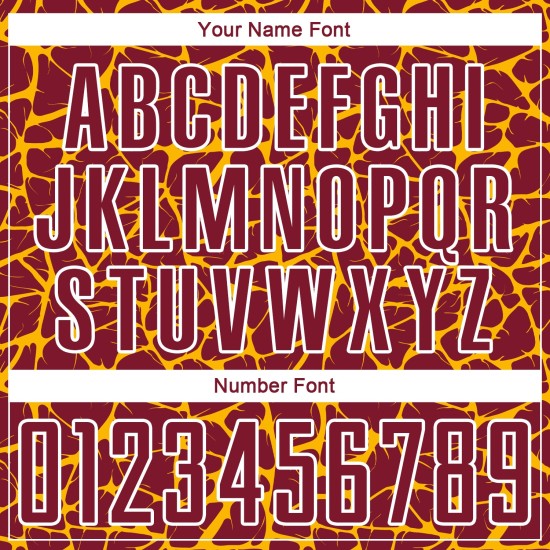Maglia da calcio personalizzata Crimson Gold-White Abstract Network Splash Sublimazione Uniforme da calcio Maglia da calcio personalizzata Crimson Gold-White Abstract Network Splash Sublimazione Uniforme da calcio