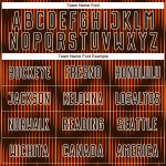 Maglia da calcio personalizzata con stampa a sublimazione marrone arancione-bianca Maglia da calcio personalizzata con stampa a sublimazione marrone arancione-bianca