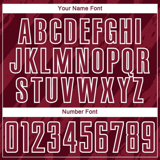 Maglia da calcio personalizzata Crimson White Geometric Shapes Sublimation Maglia da calcio personalizzata Crimson White Geometric Shapes Sublimation