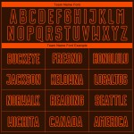Maglia da calcio personalizzata marrone arancione con stampa a sublimazione Maglia da calcio personalizzata marrone arancione con stampa a sublimazione