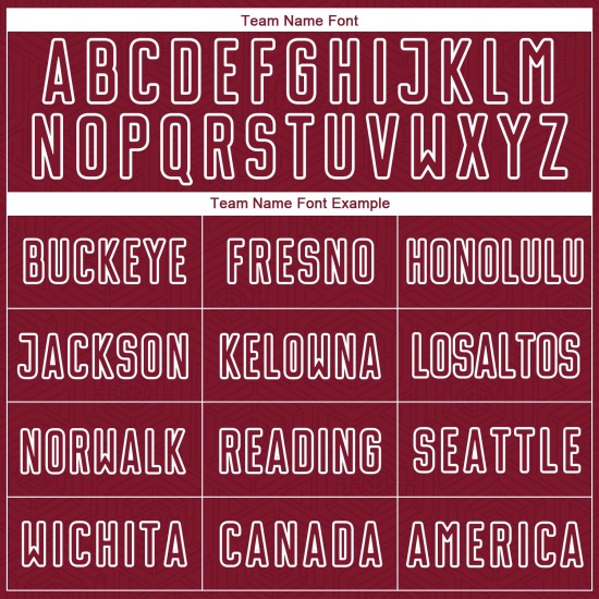 Maglia da calcio personalizzata con stampa a sublimazione di forme geometriche bianche e cremisi Maglia da calcio personalizzata con stampa a sublimazione di forme geometriche bianche e cremisi