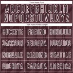 Maglia da calcio personalizzata marrone bianca con stampa a sublimazione Maglia da calcio personalizzata marrone bianca con stampa a sublimazione
