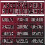 Maglia da calcio personalizzata Crimson Black-White Abstract Fragment Art Sublimation Uniform Maglia da calcio personalizzata Crimson Black-White Abstract Fragment Art Sublimation Uniform