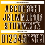 Maglia da calcio personalizzata con stampa a sublimazione con gradiente marrone oro-bianco Maglia da calcio personalizzata con stampa a sublimazione con gradiente marrone oro-bianco